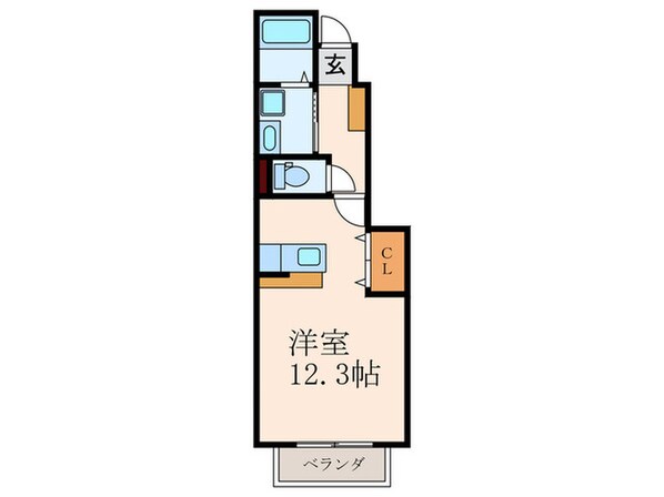 グレ－スワンの物件間取画像